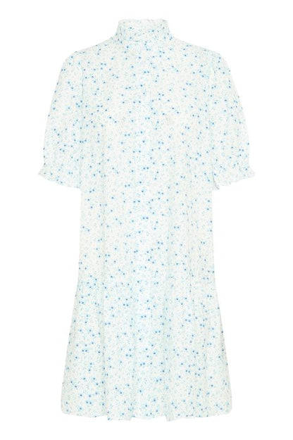 PZWILLA Dress Cloud Dancer Flower Printed