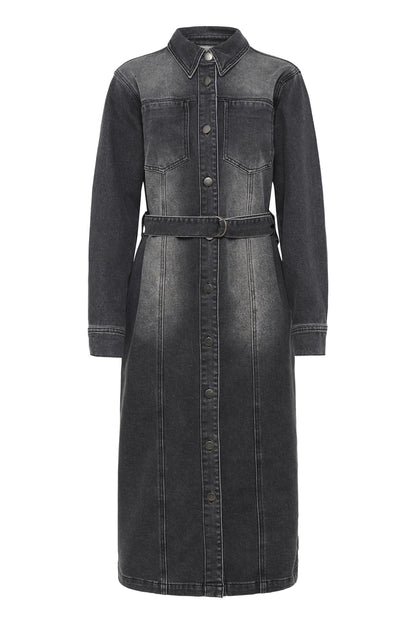 Kaabby Denim Dress Medium Grey Denim