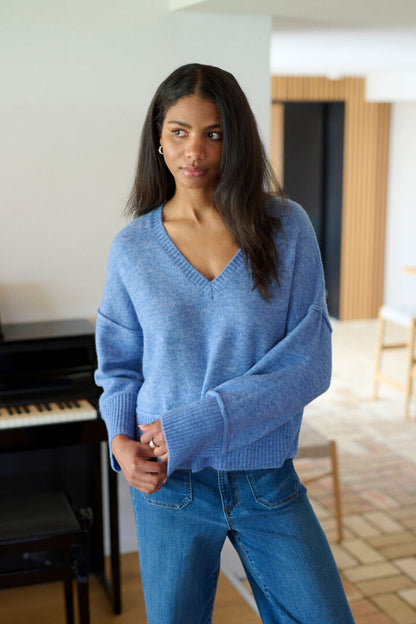 KAfridana pullover Blå