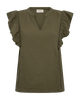 FQULINE-BLOUSE Grønn
