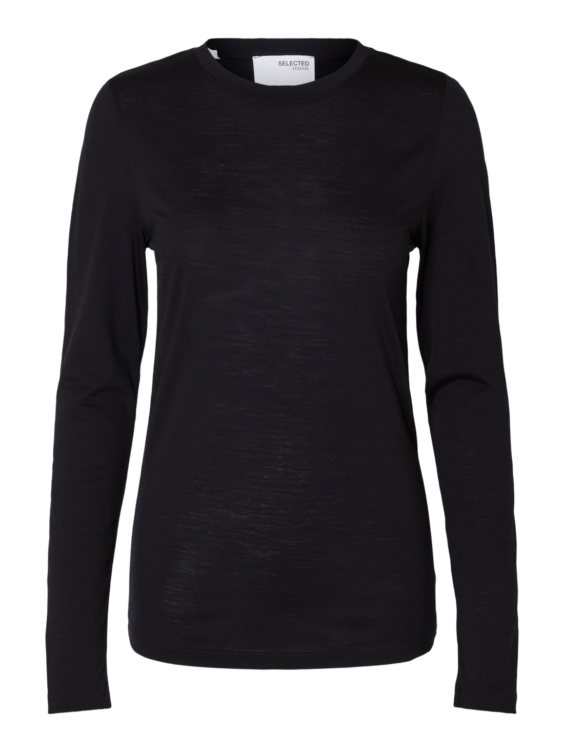 SLFWOLA LS O-NECK NOOS Black