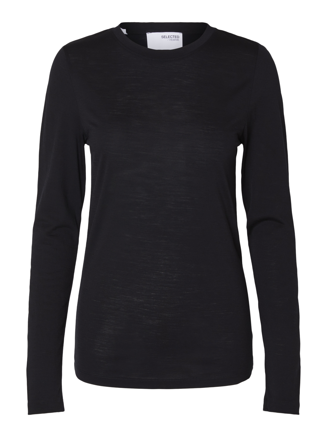 SLFWOLA LS O-NECK NOOS Black