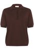 Kalizza Basic Polo Pullover Fudge