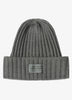 Solid knit cap Pastellgrønn