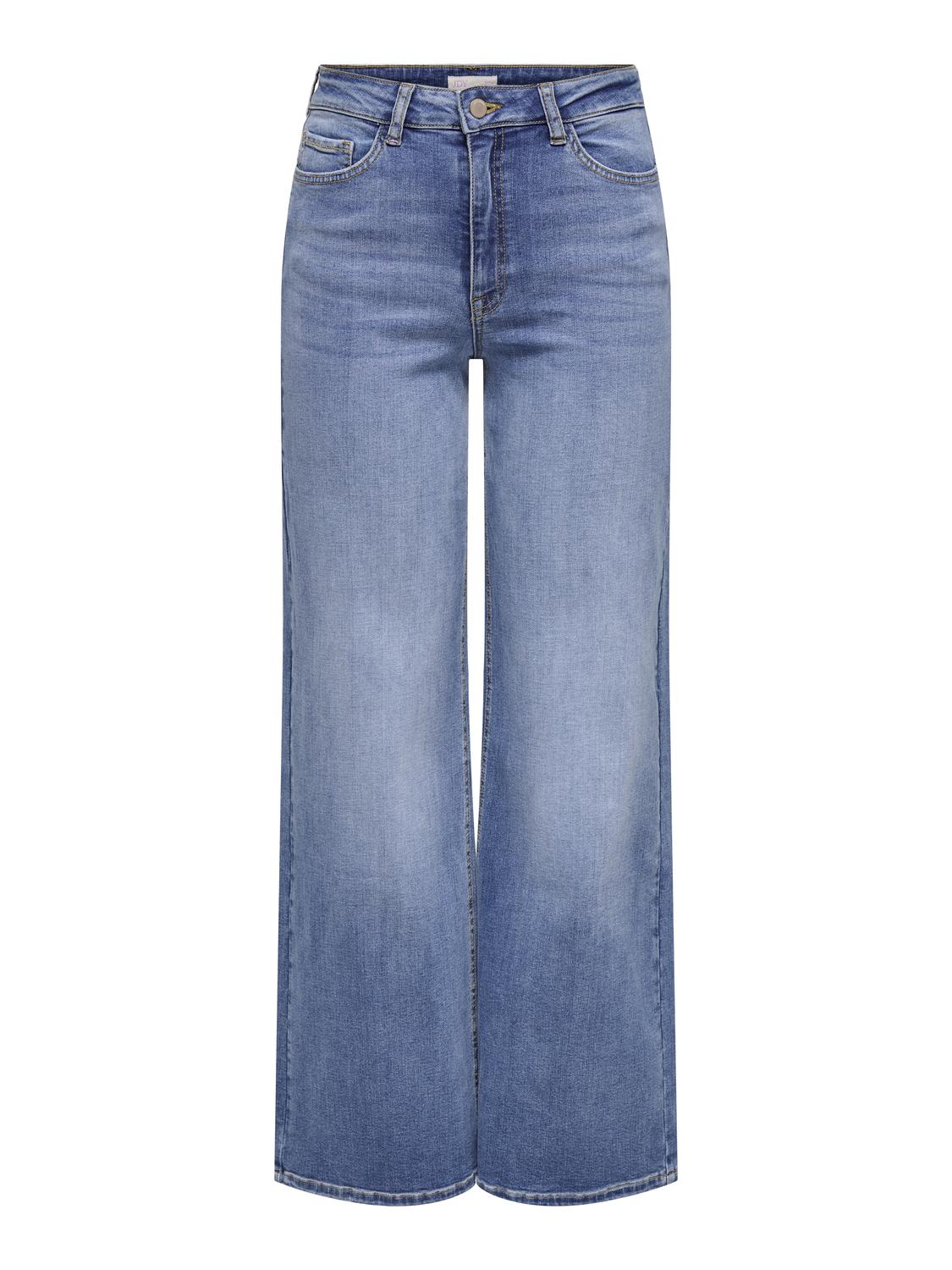 JDYFELINA-FINA HW WIDE MED BLUE DNM NOOS Mellomblå