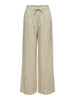JDYSAY HW LINEN WIDE PANT WVN NOOS Lysegrå