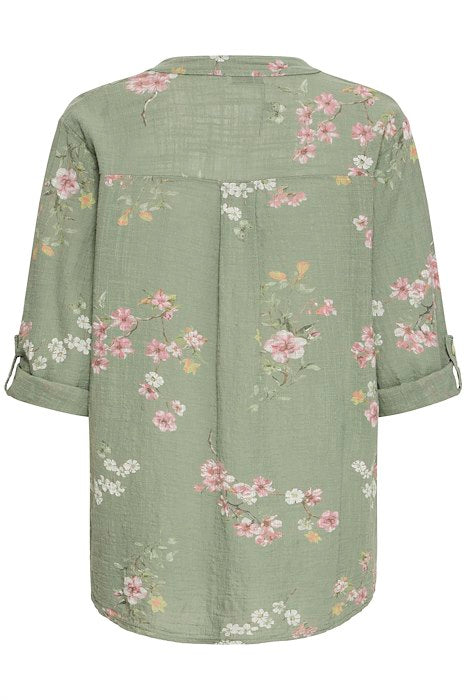 SBALEXA NF BLOUSE Dusty Olive