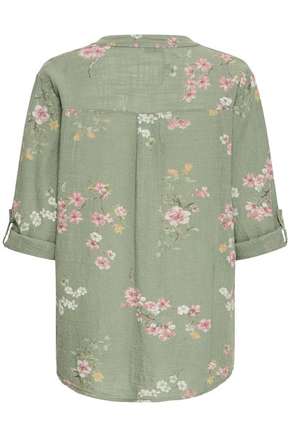 SBALEXA NF BLOUSE Grønn