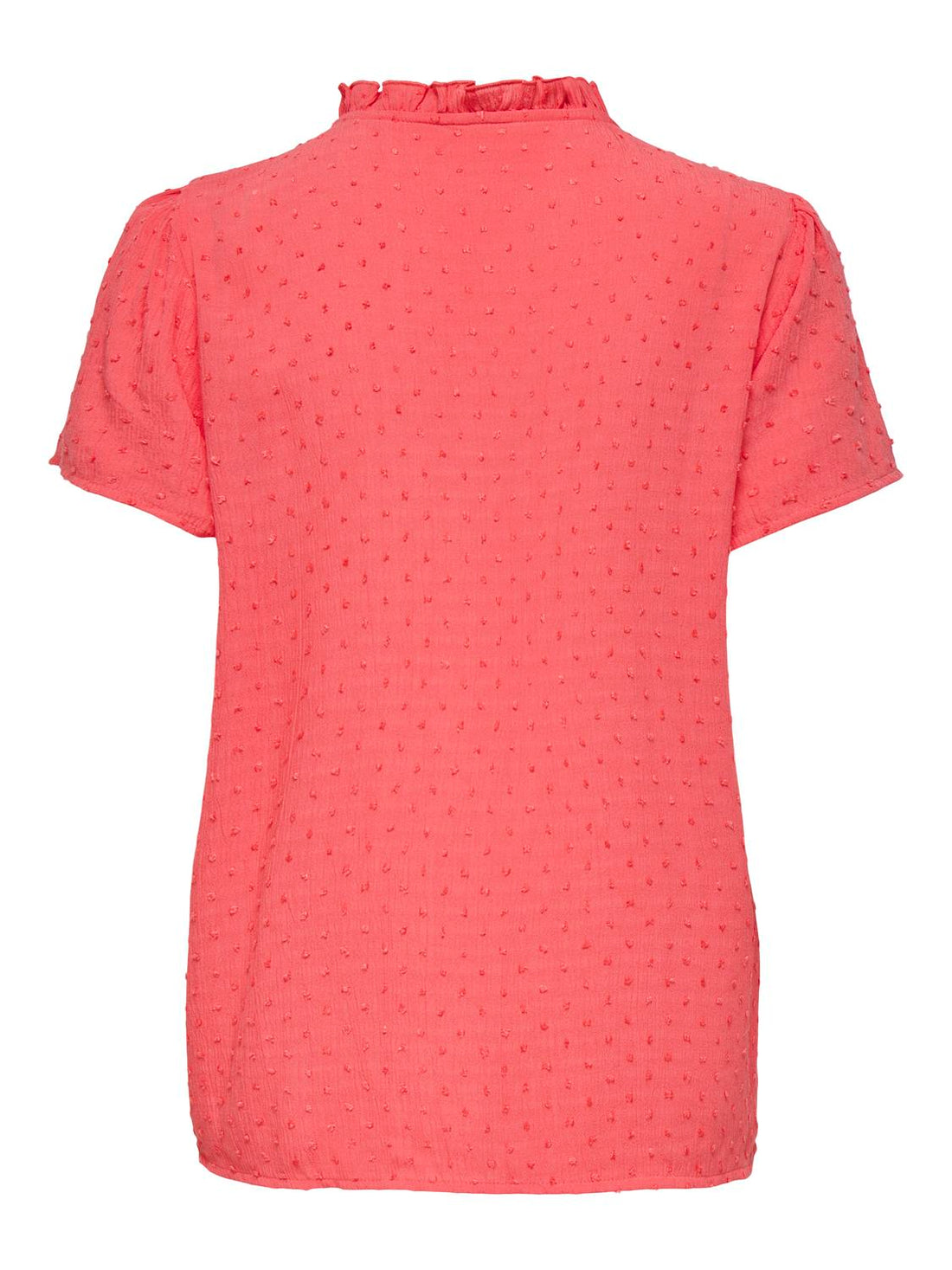 JDYLIMA LIFE S/S TOP WVN NOOS Mellomrosa