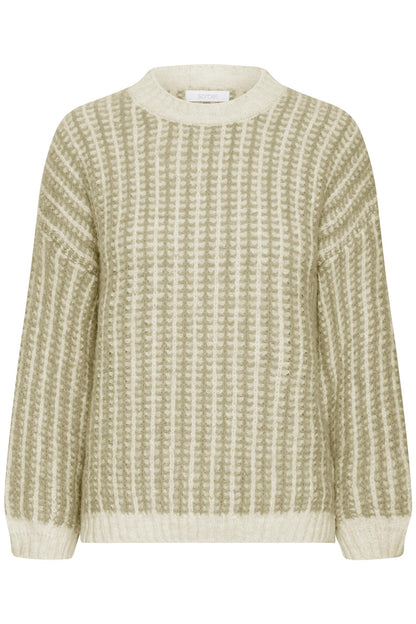Sbgrazia Knit Blouse Sea Spray