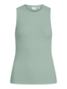 VIMIDESA O-NECK S/L TOP Lysegrønn