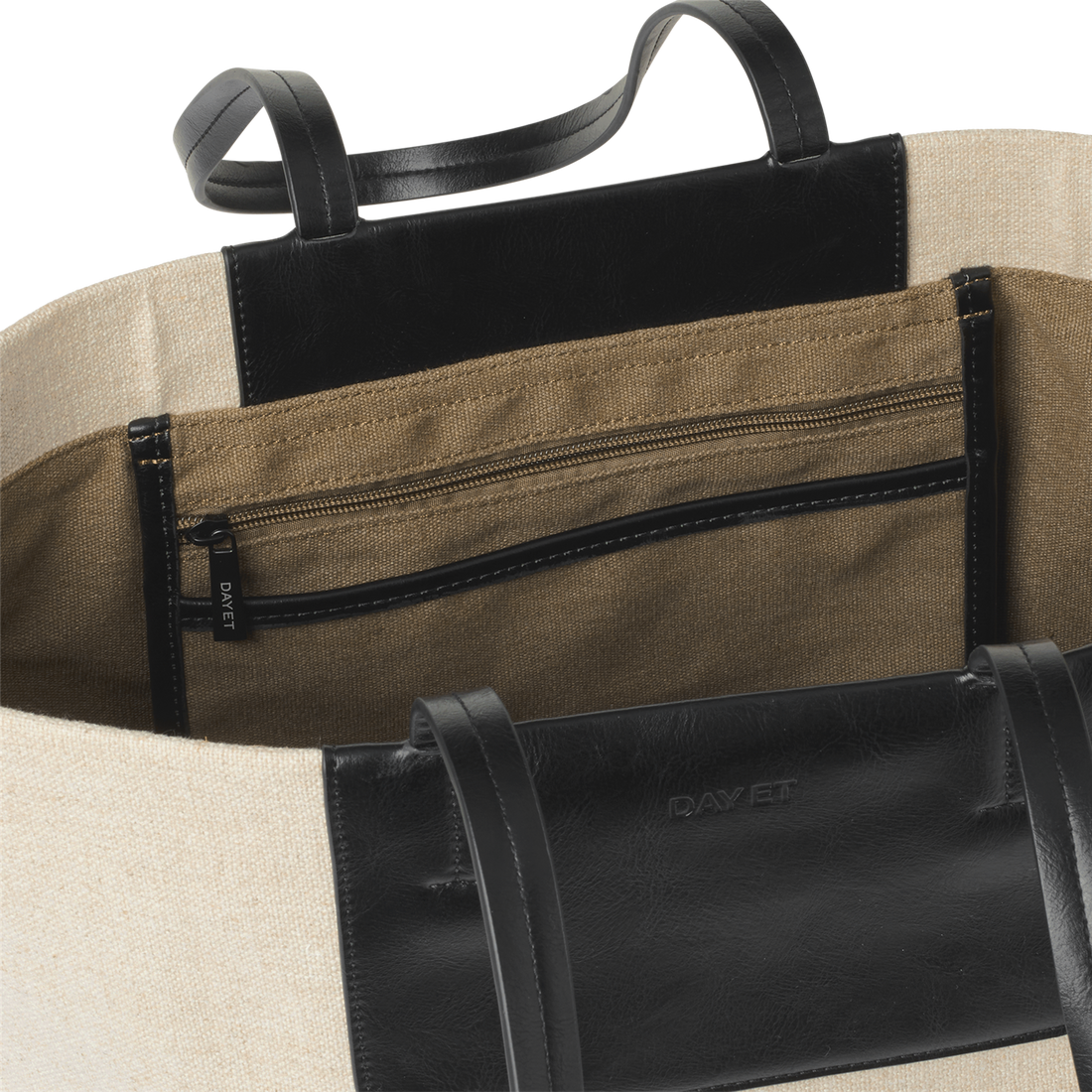 Day Natural Linen Bag Natur