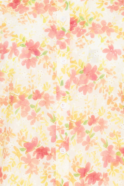 PZWILLA Shirt Dubarry Flower Printed