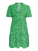 JDYZOEY S/S V NECK DRESS JRS ATK Mørkegrønn