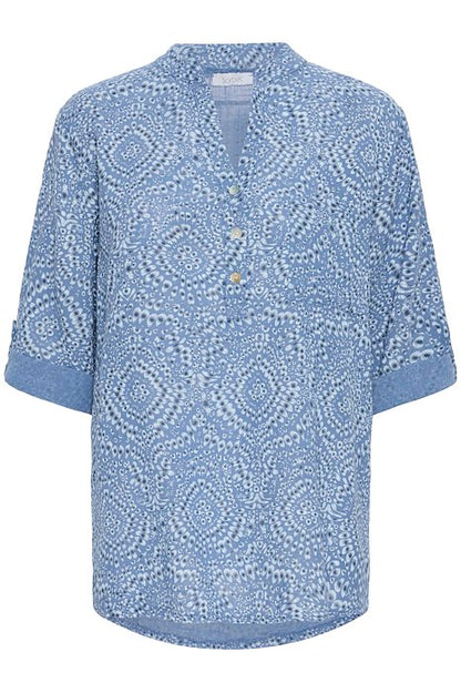 SBALEXA BATIC BLOUSE Jeans Blue