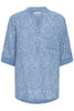 SBALEXA BATIC BLOUSE Jeans Blue