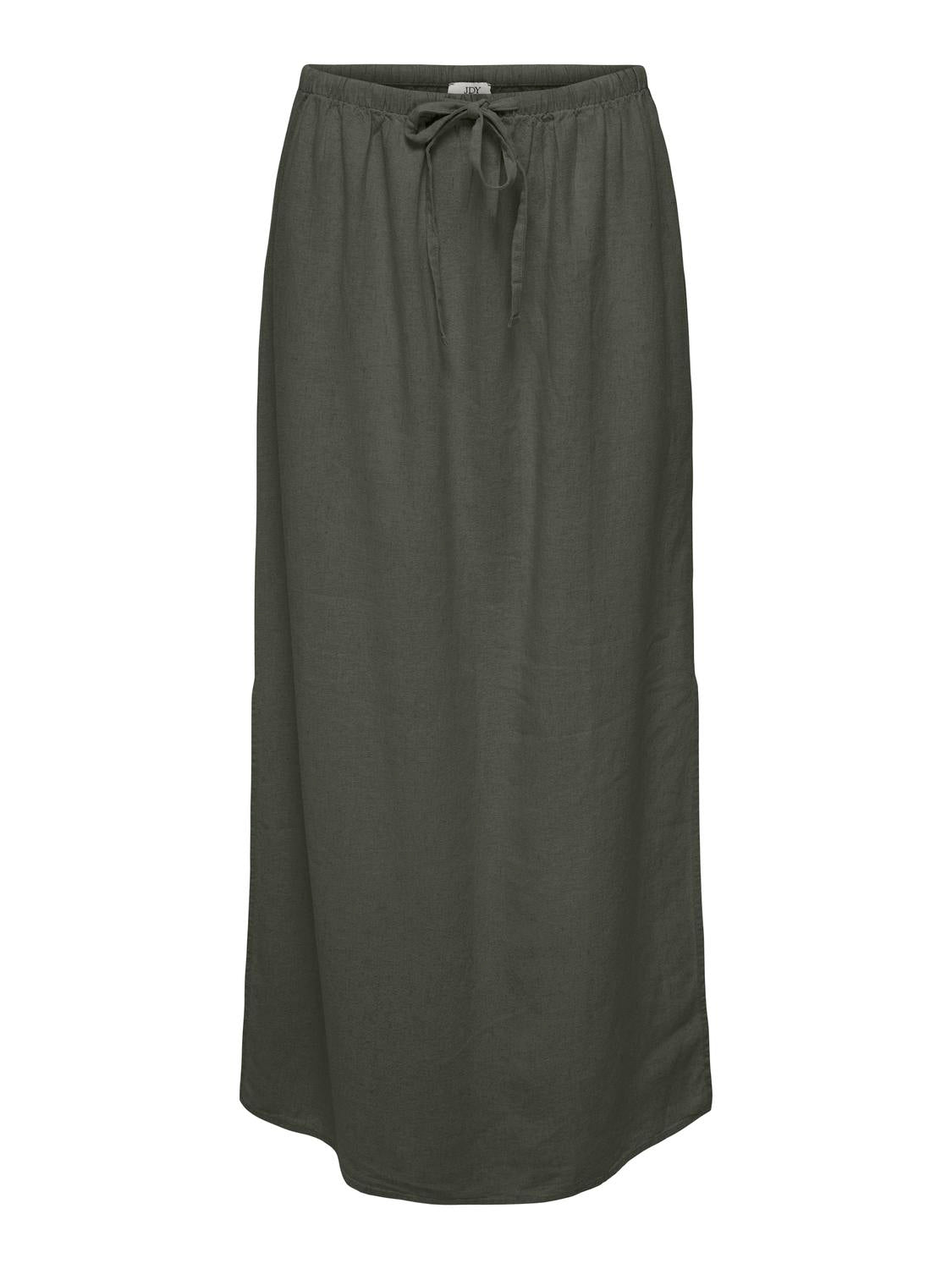JDYSAY MW MAXI SLIT SKIRT WVN DIA Mellomgrønn