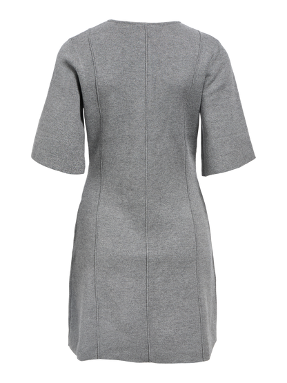 Objreynard 2/4 Re Short Dress Noos Mellomgrå