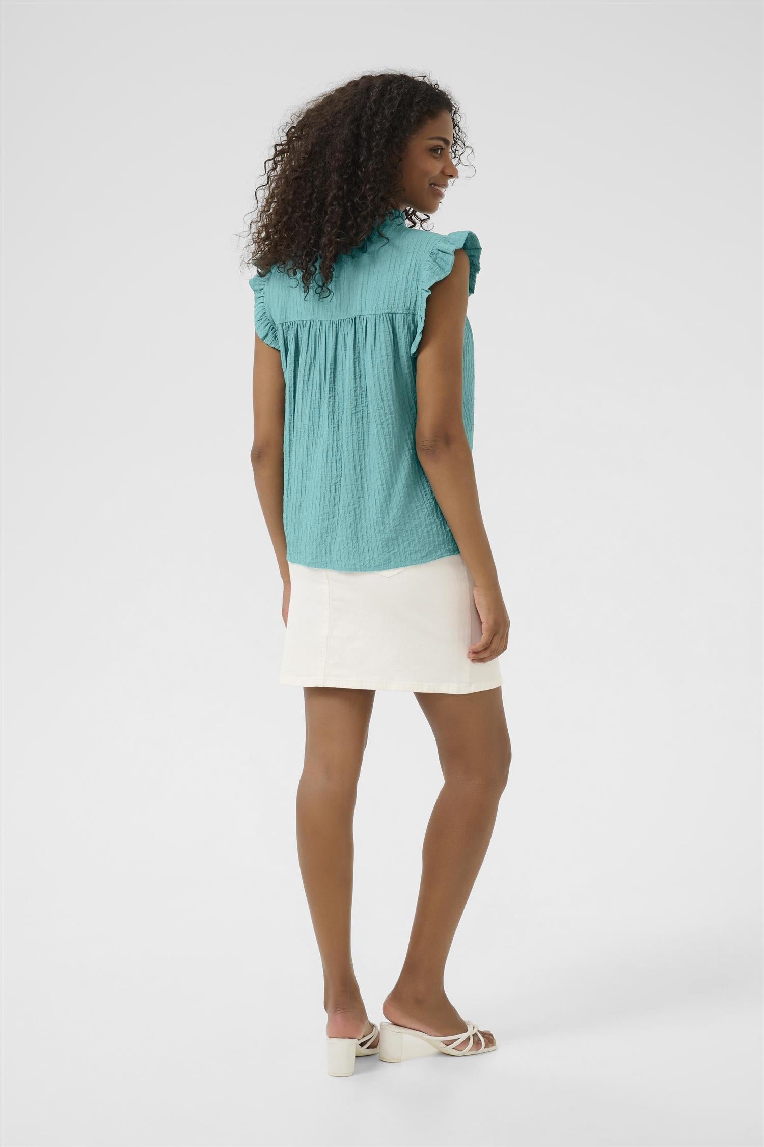 KAliany Via Blouse Teal
