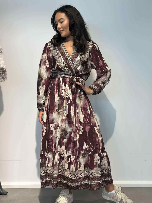 ZAHRA KJOLE LANG Vinrød