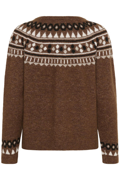 Crcherrie Pullover Sorrel Horse Melange
