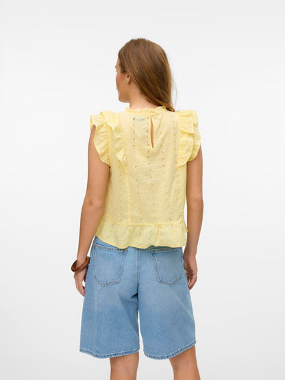 VMKAMMY SL HIGH NECK TOP VMA Gul