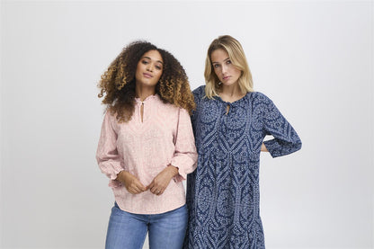 SBalexa lace blouse Rosa
