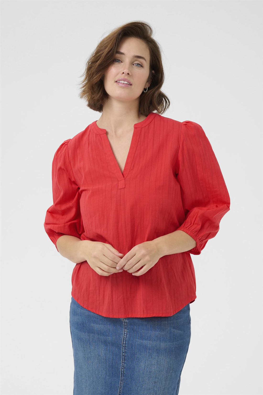 KAjollia Zia Blouse Rød