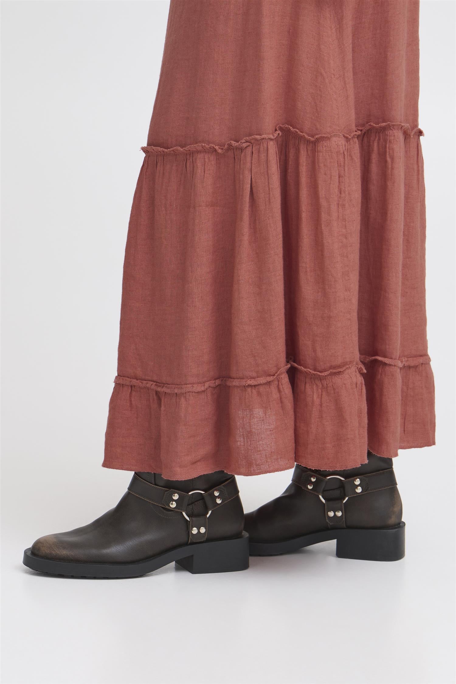 SBFONTANELLE linskjørt Redwood