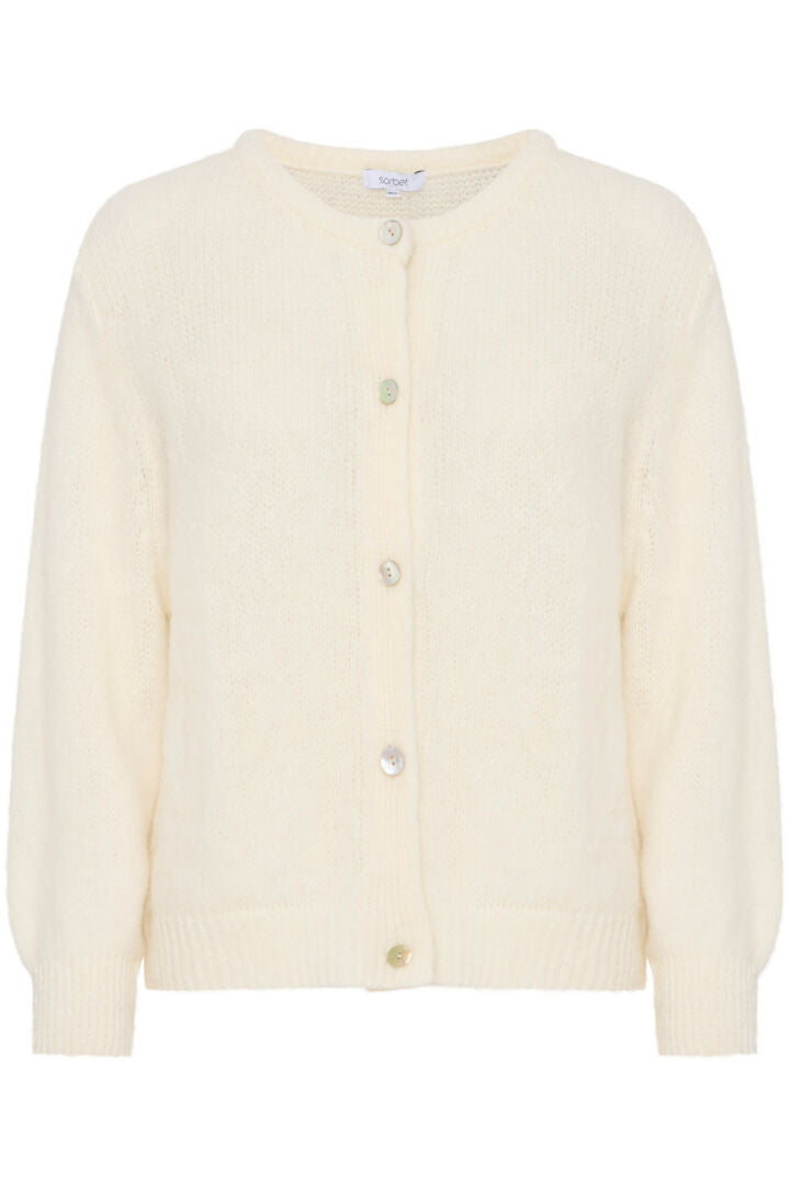 SBGULVIG KNIT CARDIGAN Hvit