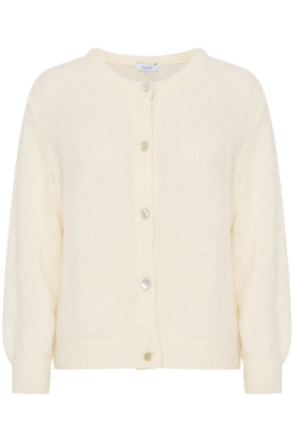 SBGULVIG KNIT CARDIGAN Hvit