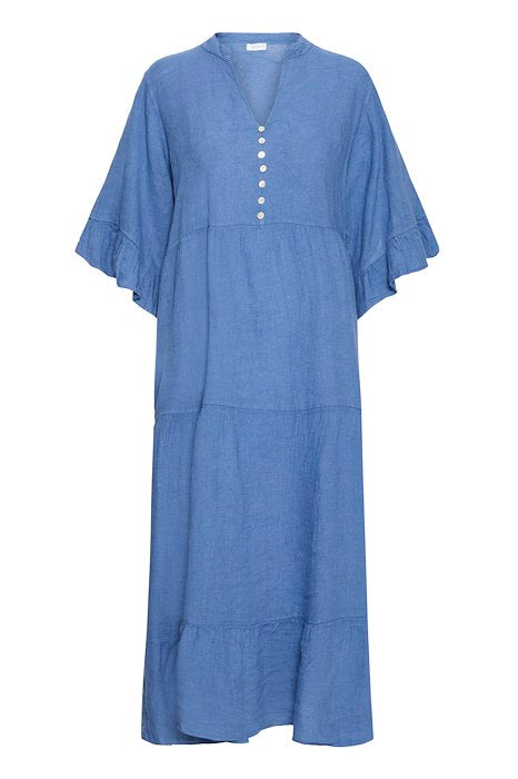 SBFONTANELLE LONG DRESS True Navy