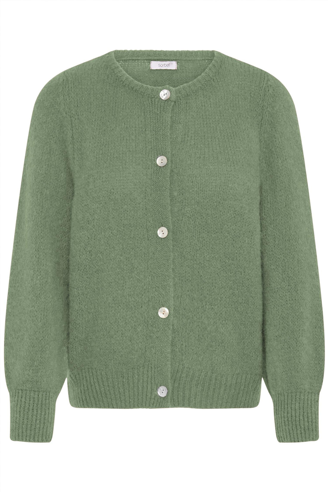 Sbgulvig Knit Cardigan Comfrey