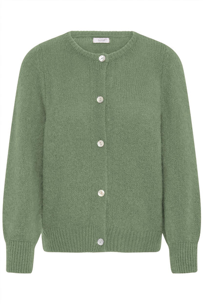 Sbgulvig Knit Cardigan Comfrey