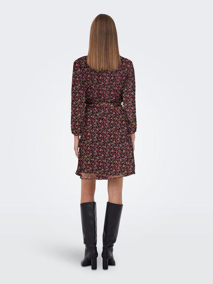 Onlcera Life 3/4 Short Dress Wvn Noos Sort