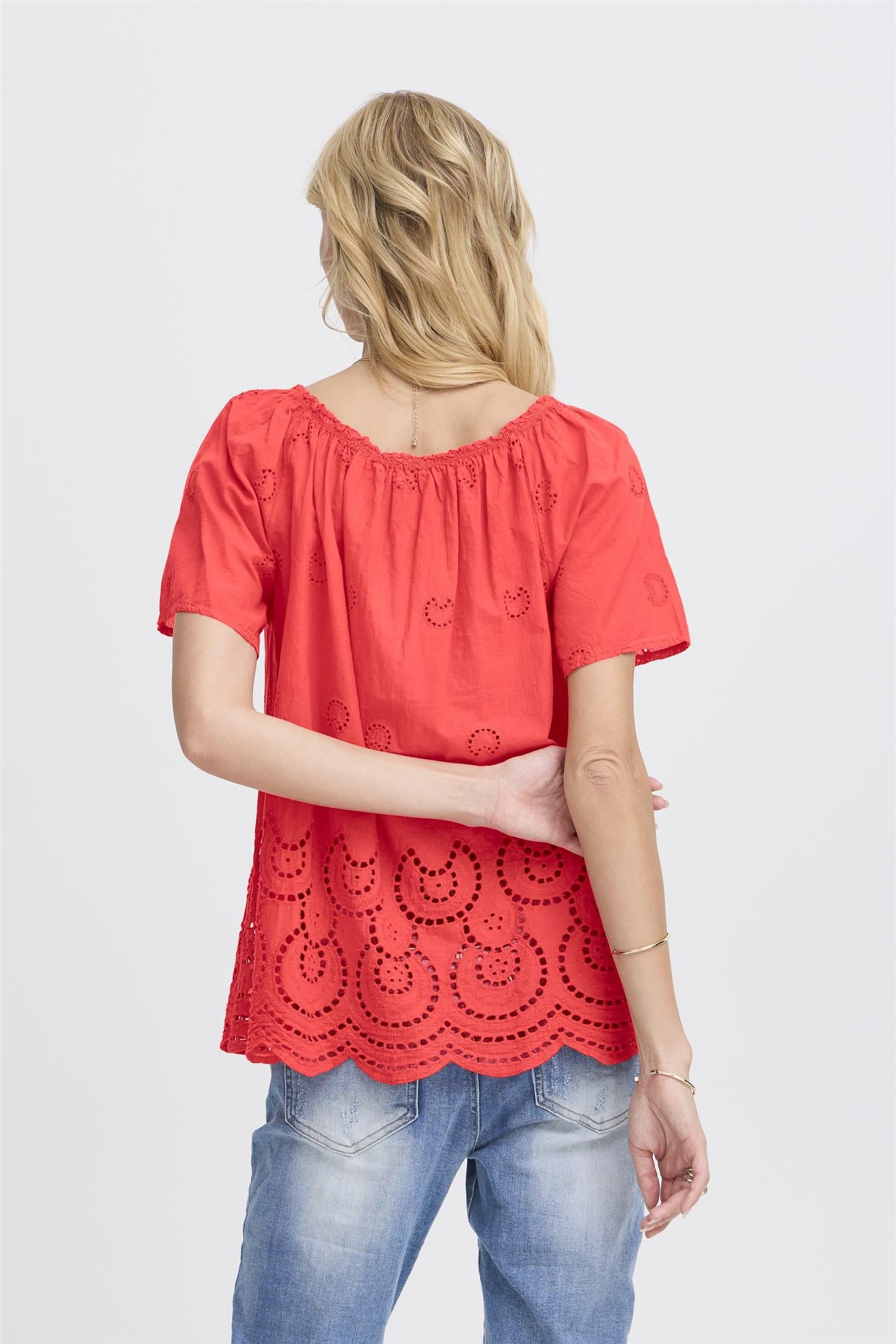 Sbgosia Blouse Hibiscus