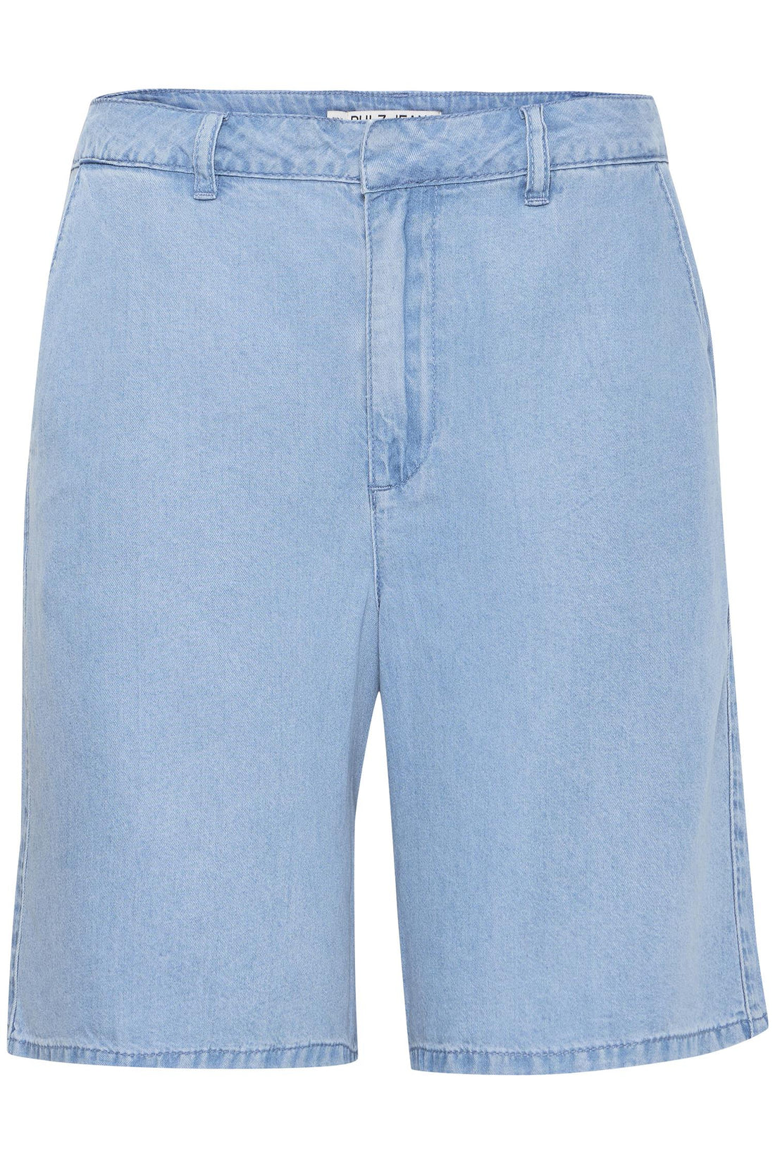 PZBEVERLY Shorts Light Blue Denim