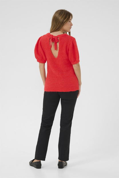 Kaemilie bow pullover Rød