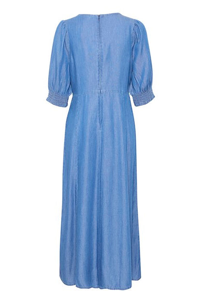 PZGAJA Dress Medium Blue Denim