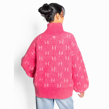 Fam Sweater Short Rosa