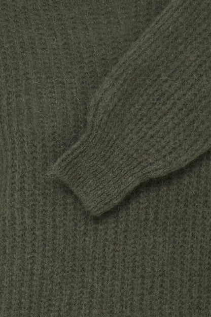 Sbgulvig Bellis Knit Blouse Dusty Olive