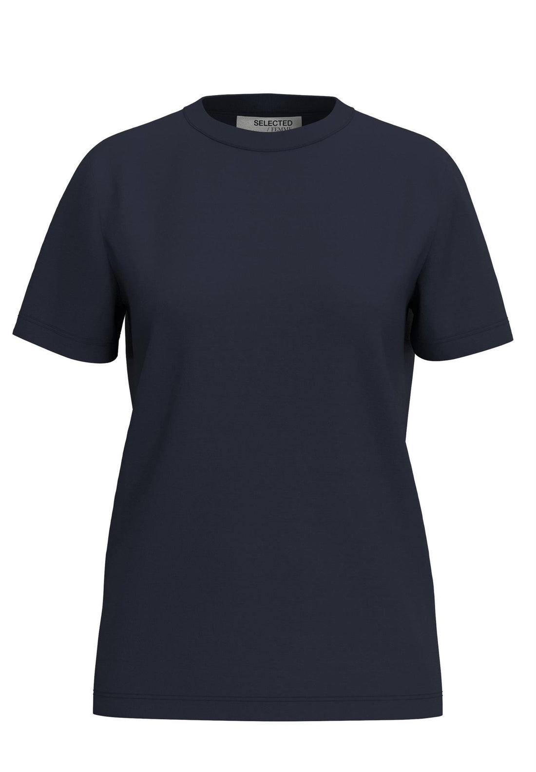 SLFMYESSENTIAL SS O-NECK TEE NOOS Mørkeblå
