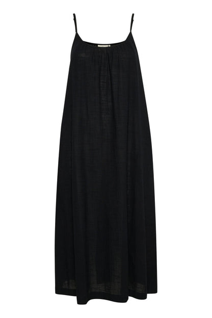 KApauline Strap Dress Black Deep