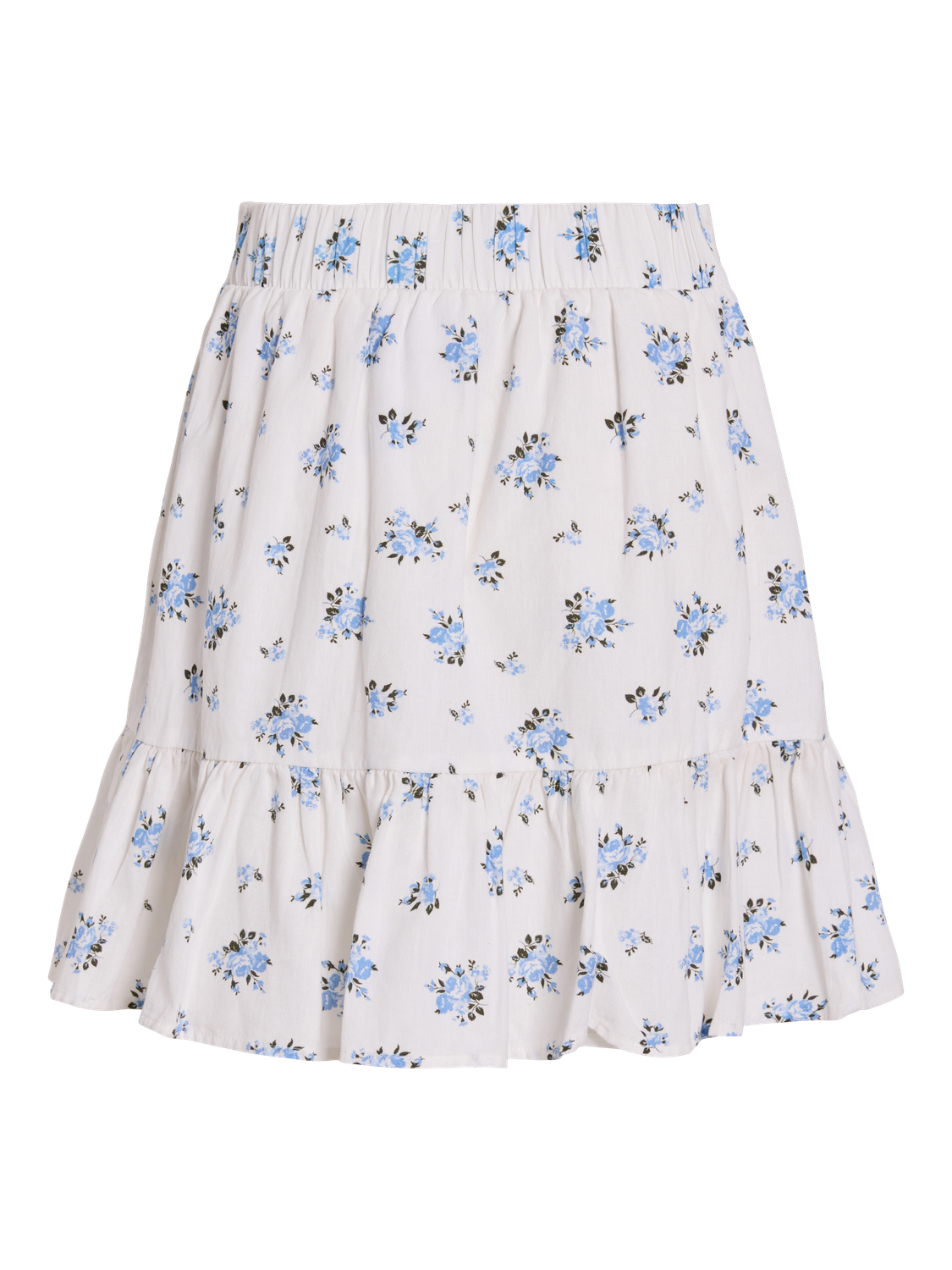 VIELLA MIA HW SHORT SKIRT/LN Mellomblå