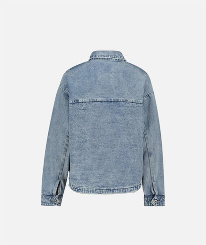 SABRINA DENIMJAKKE Lys Denim