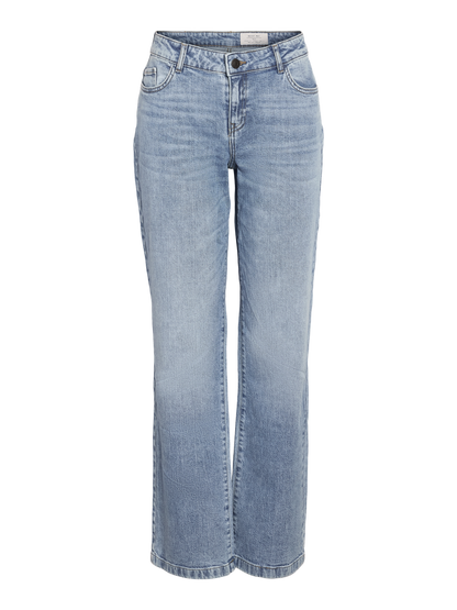 NMNILA LW WIDE JEANS AZ435LB NOOS Lyseblå
