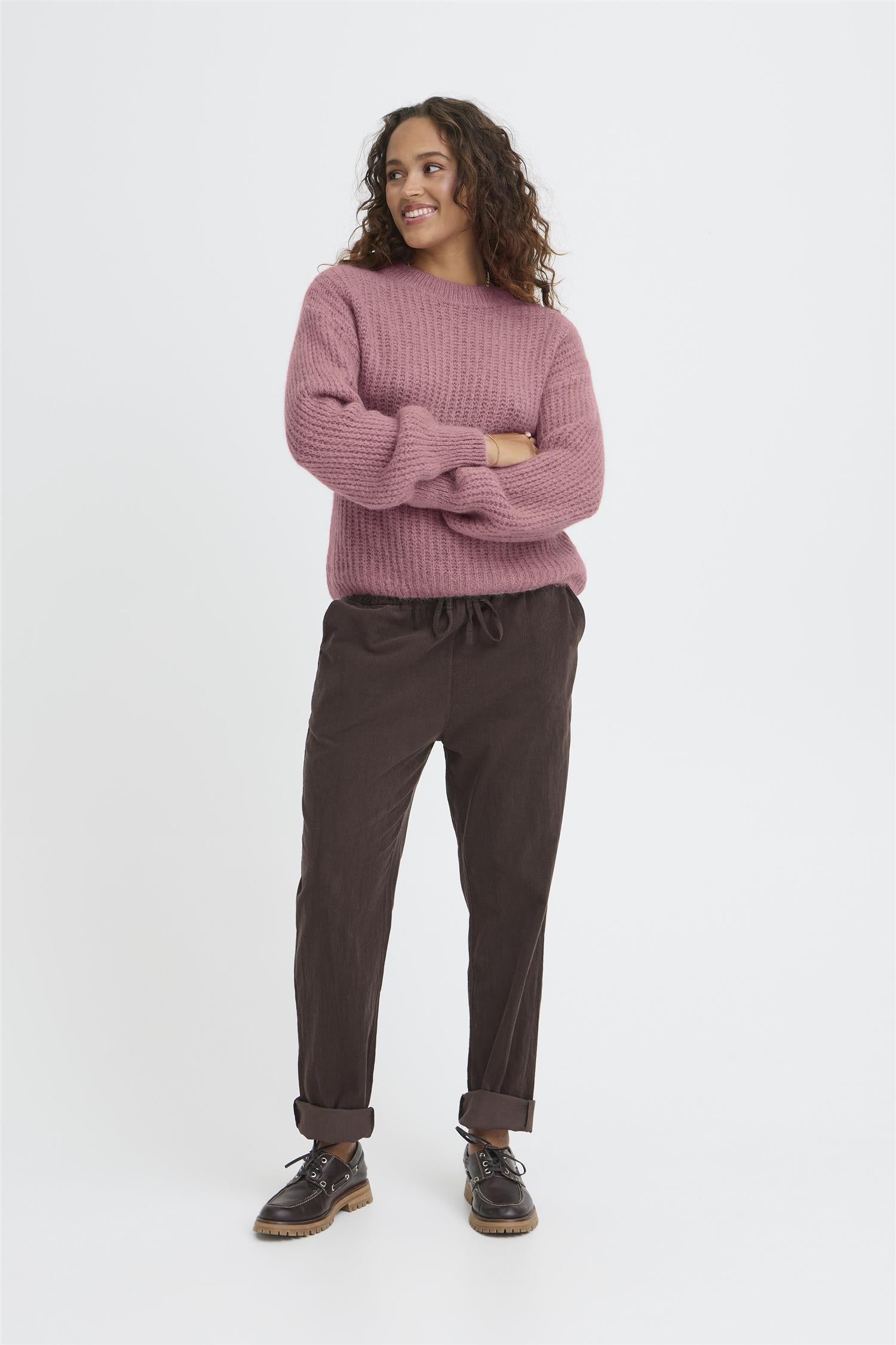 Sbgulvig Bellis Knit Blouse Nostalgia Rose