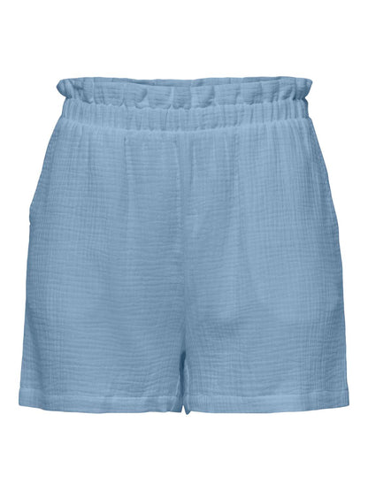 JDYTHEIS LIFE MW SHORTS WVN DIA Lyseblå