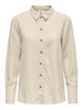JDYSAY L/S LINEN LOOSE SHIRT WVN NOOS Lysegrå