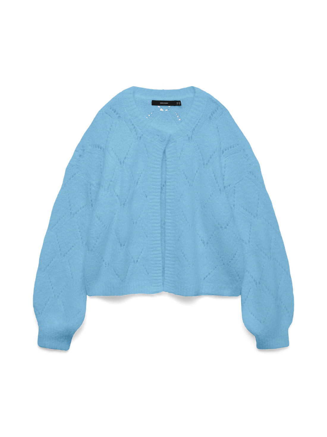 VMNOVAH LS BUTTON CARDIGAN EXP Lyseblå